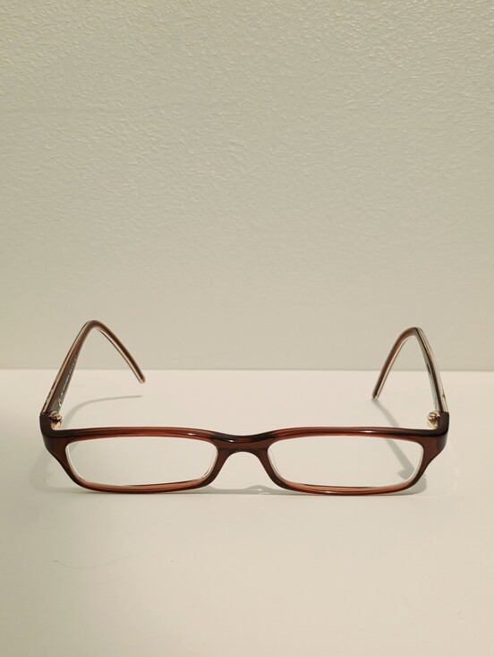 D&G Dolce & Gabbana 4160 Brown Rectangular Eyeglasses Frames 51-15-135 Italy main image 4